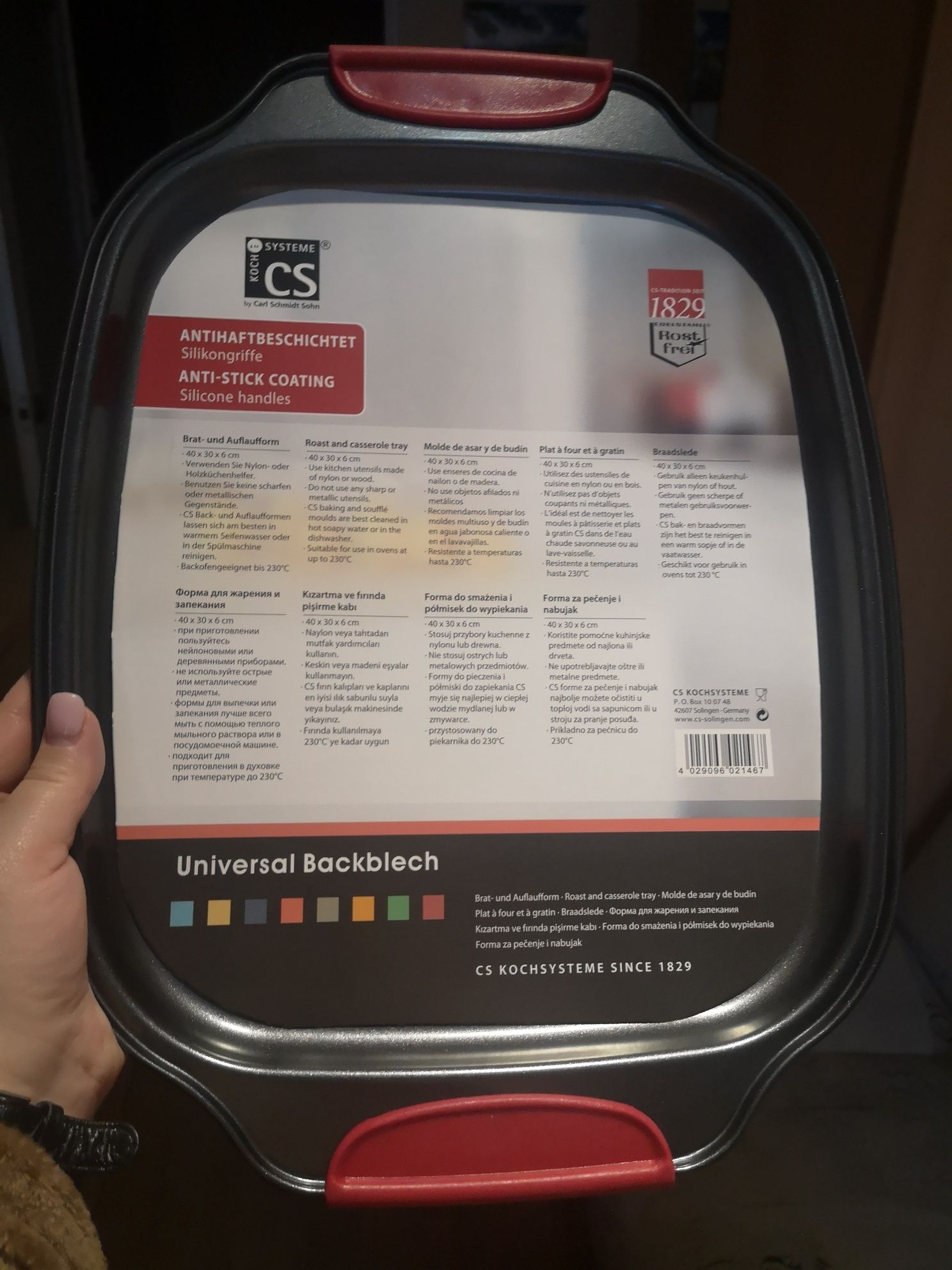 Forma do smażenia i półmisek do wypiekania
