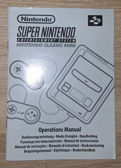 SNES Mini Instrukcja