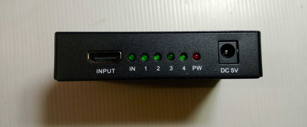 Adaptador divisor HDMI 1 x 4