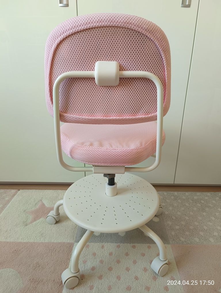Krzesło ikea vimund do biurka dla dziecka krzesełko fotel komputerowy