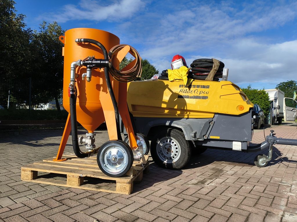 Atlas copco xas 97+piaskarka dostawa szkolenie gratis