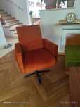 Fotel obrotowy PRL Retro Vintage