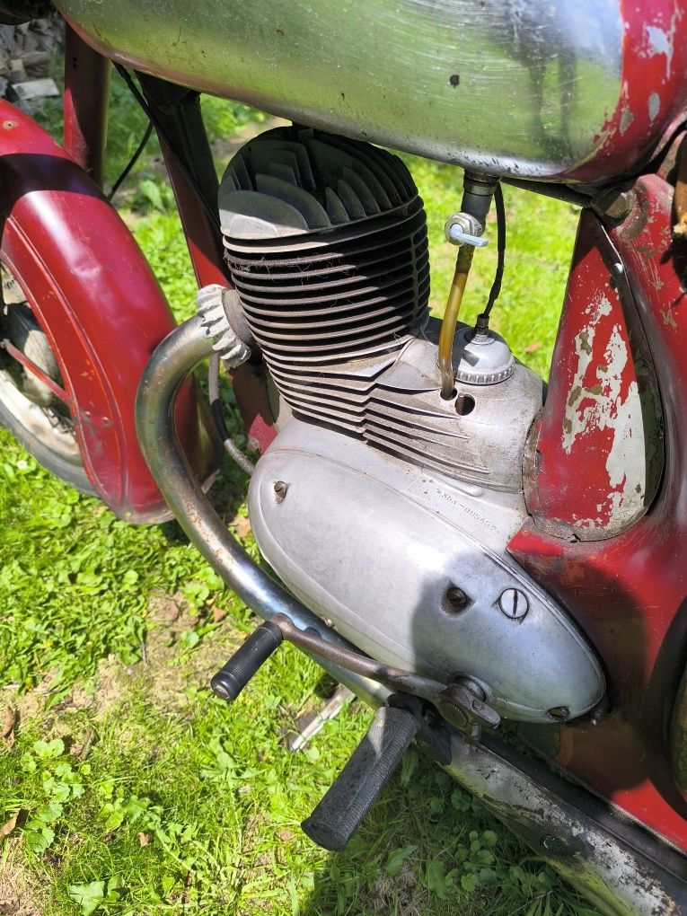 JAWA 250 Typ 353 Amperomierz!
