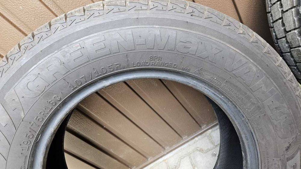 Opony do busa wielosezonowe Green Max Van 195/75R 16C jak nowe