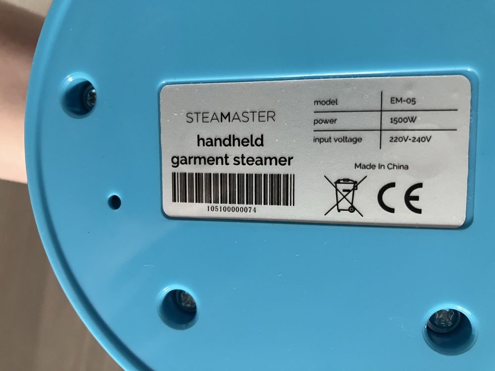 Mini prasowacz parowy parownica Steamaster + stojak