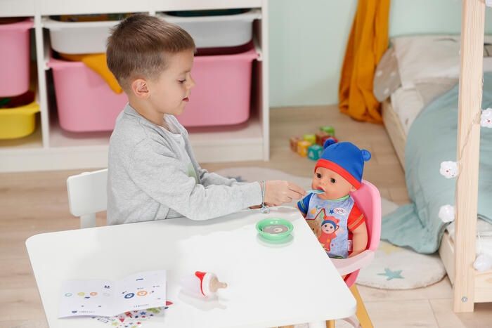 Лялька пупс BABY BORN хлопчик Джонас 834848 (43 см, з аксесуарами) Zap