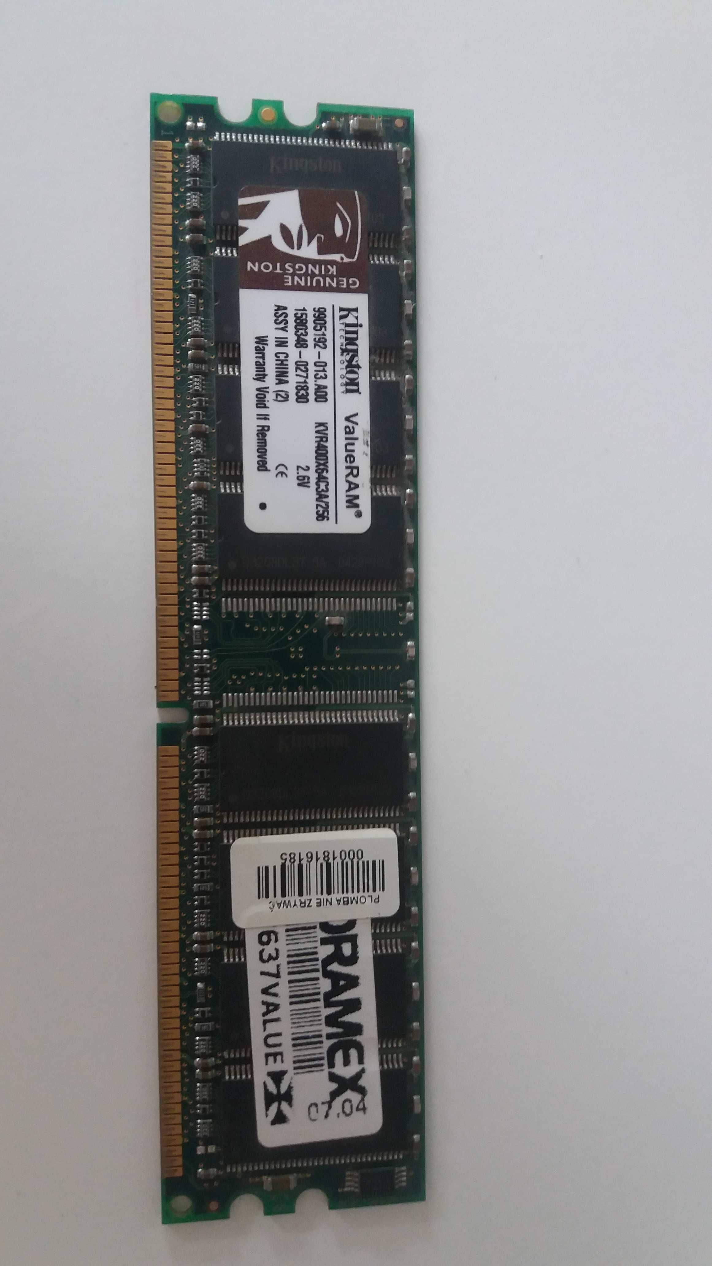 Pamięć RAM 256 do komputera