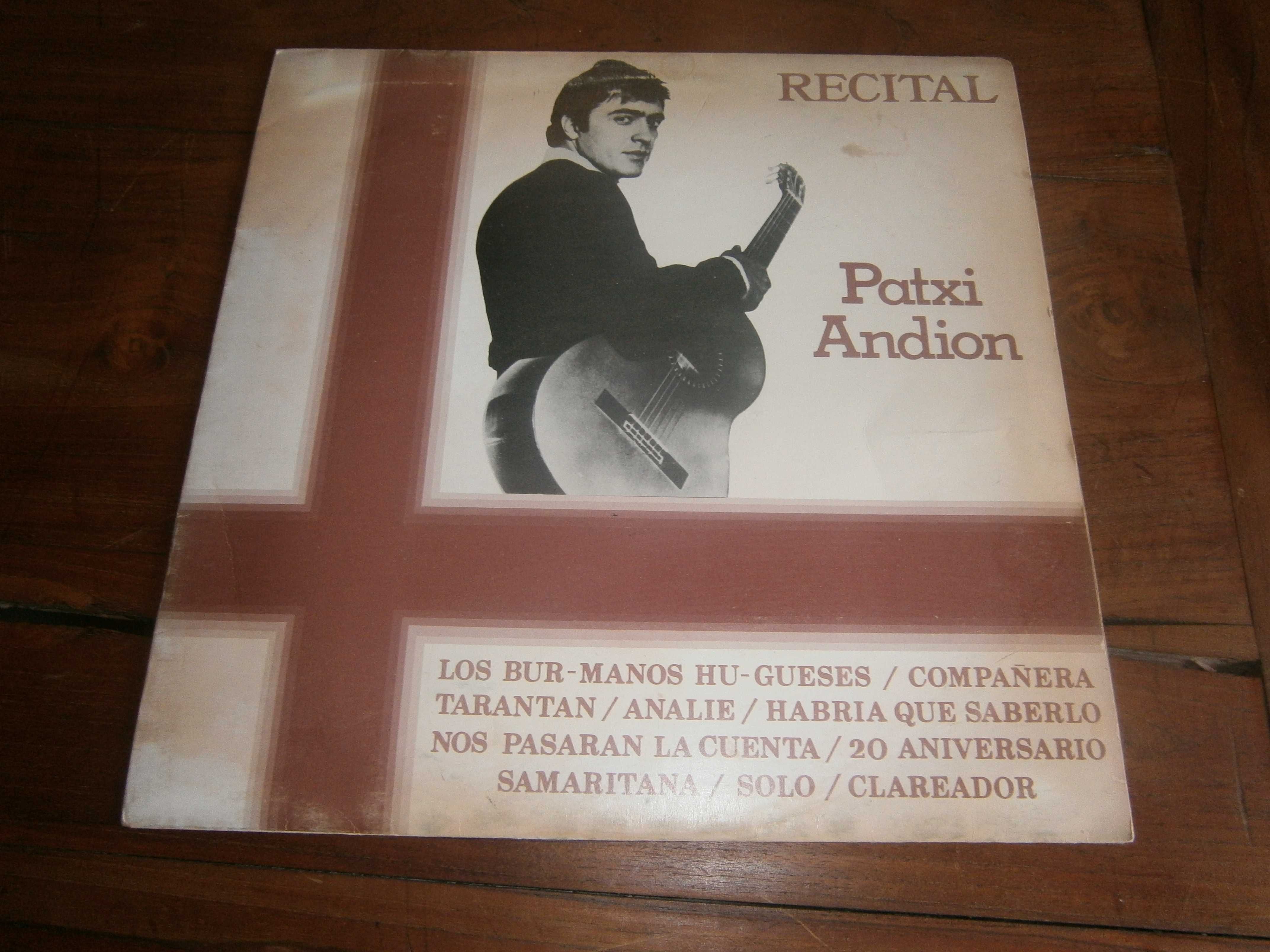 Patxi Andión ‎– Recital  (VINIL) Edição Argentina