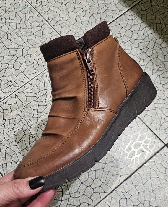 Кожаные, утепленные ботинки "Medicus"/Германия/38р.