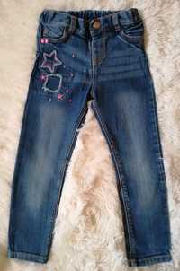 Spodnie jeansowe dziewczęce F&F, rozmiar 104, 3-4 lata