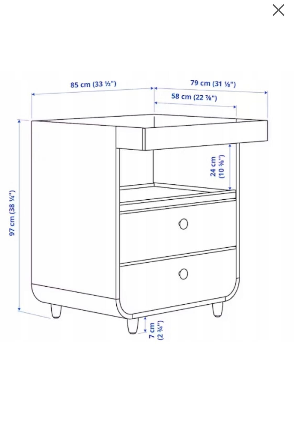 MYLLRA
Komoda, biały używana - Ikea