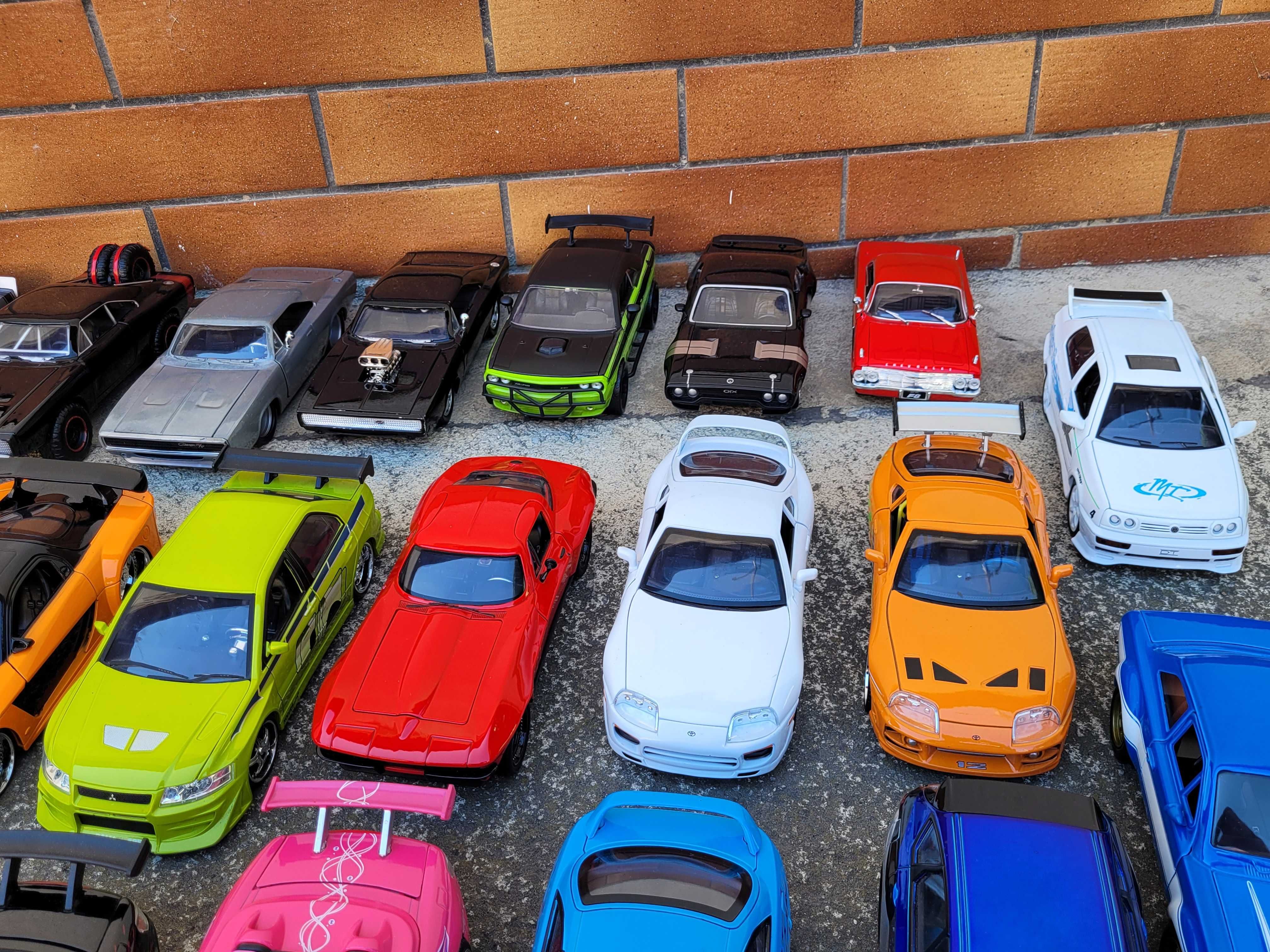 Kolekcja Modeli Jada 1:24 Szybcy i wściekli  Fast & Furious 26 sztuk