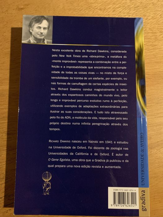 Livro “A Escalada do Monte Improvável”