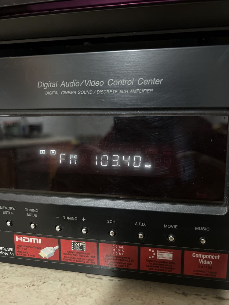 Wzmacniacz sony 5.1 STR DG520