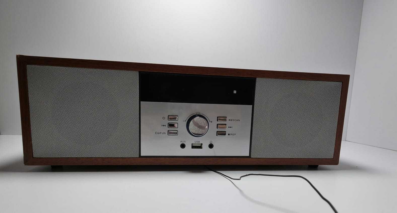 Мікросистема Hi-Fi ретро з CD-програвачем Bluetooth FM USB AUX 2x15Вт
