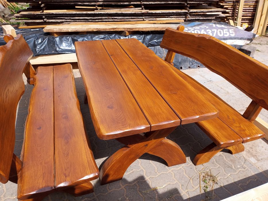 Meble ogrodowe na wymiar stóły, ławki