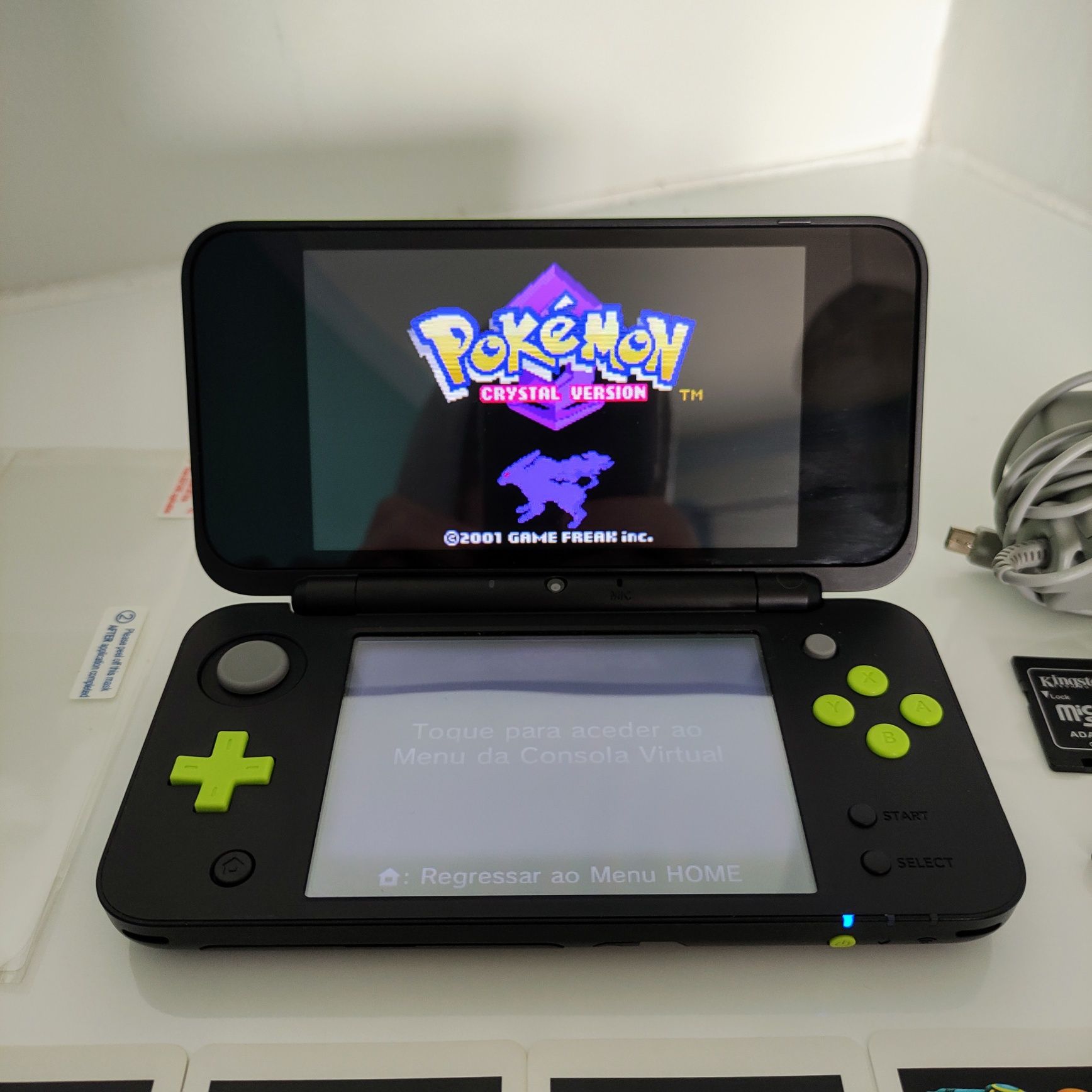 New 2DS XL Desbloqueada 128GB + Extras