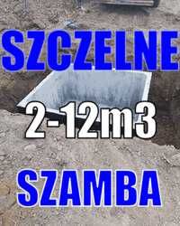 Betonowe-zbiorniki szamba 2m3 Piwniczki