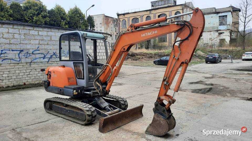 minikoparka gąsienicowa HITACHI model ZX35