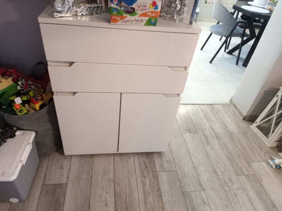 Mebloscianka RTV Komoda Witryna zestaw