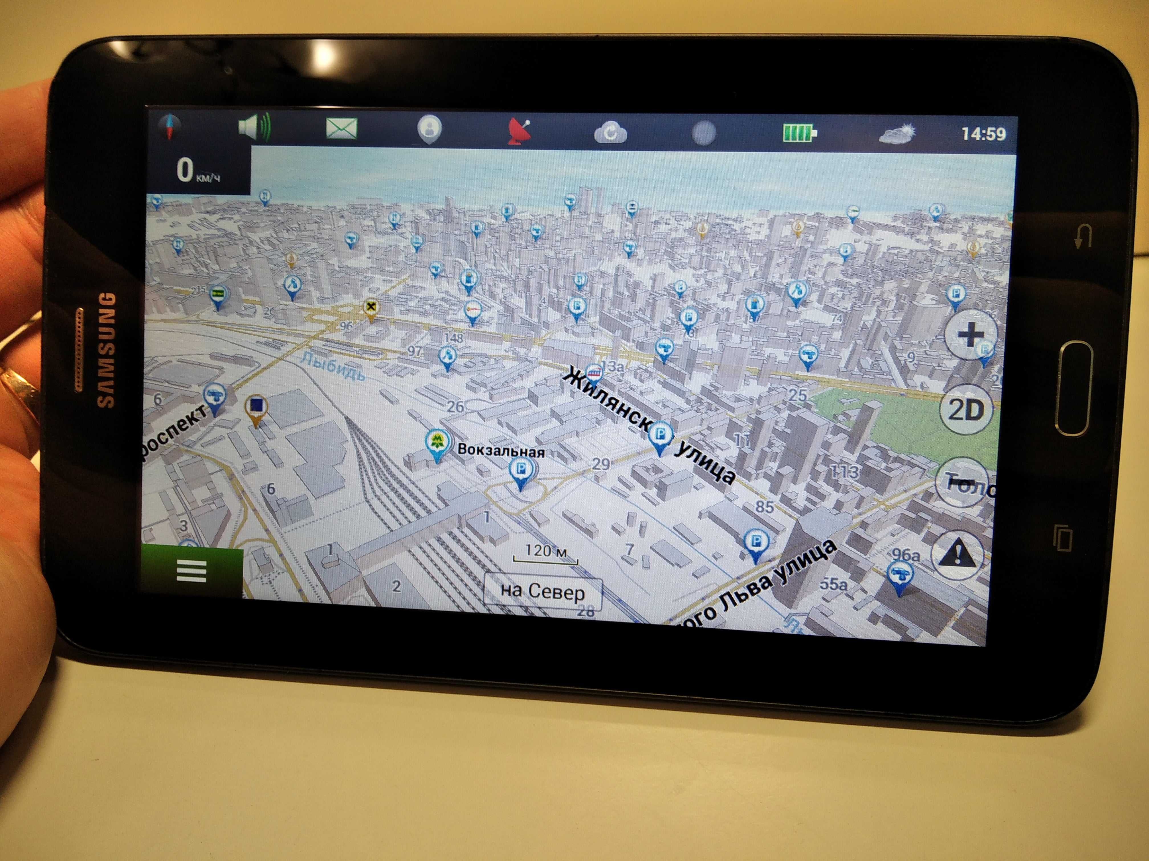 Грузовий GPS навігатор Samsung. IGO Primo (Truck) Європа 2025р