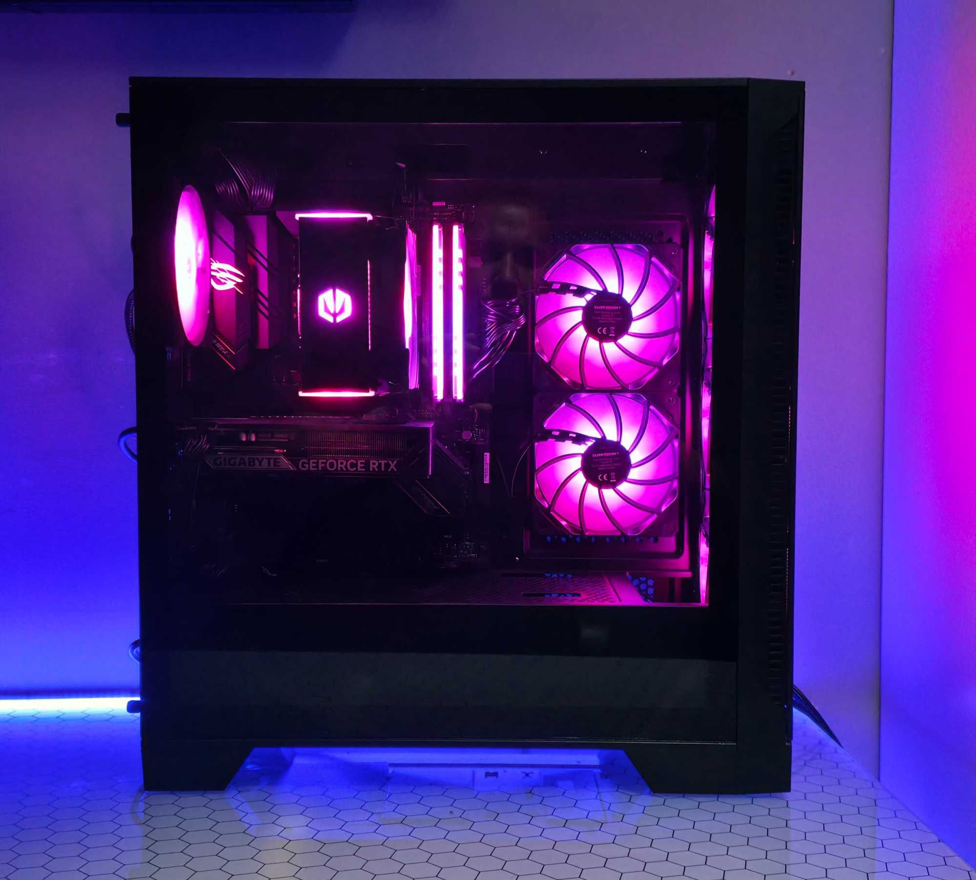 Komputer gamingowy Ryzen 5 5600, RTX 5060, DDR 4 32GB, M2 1 TB