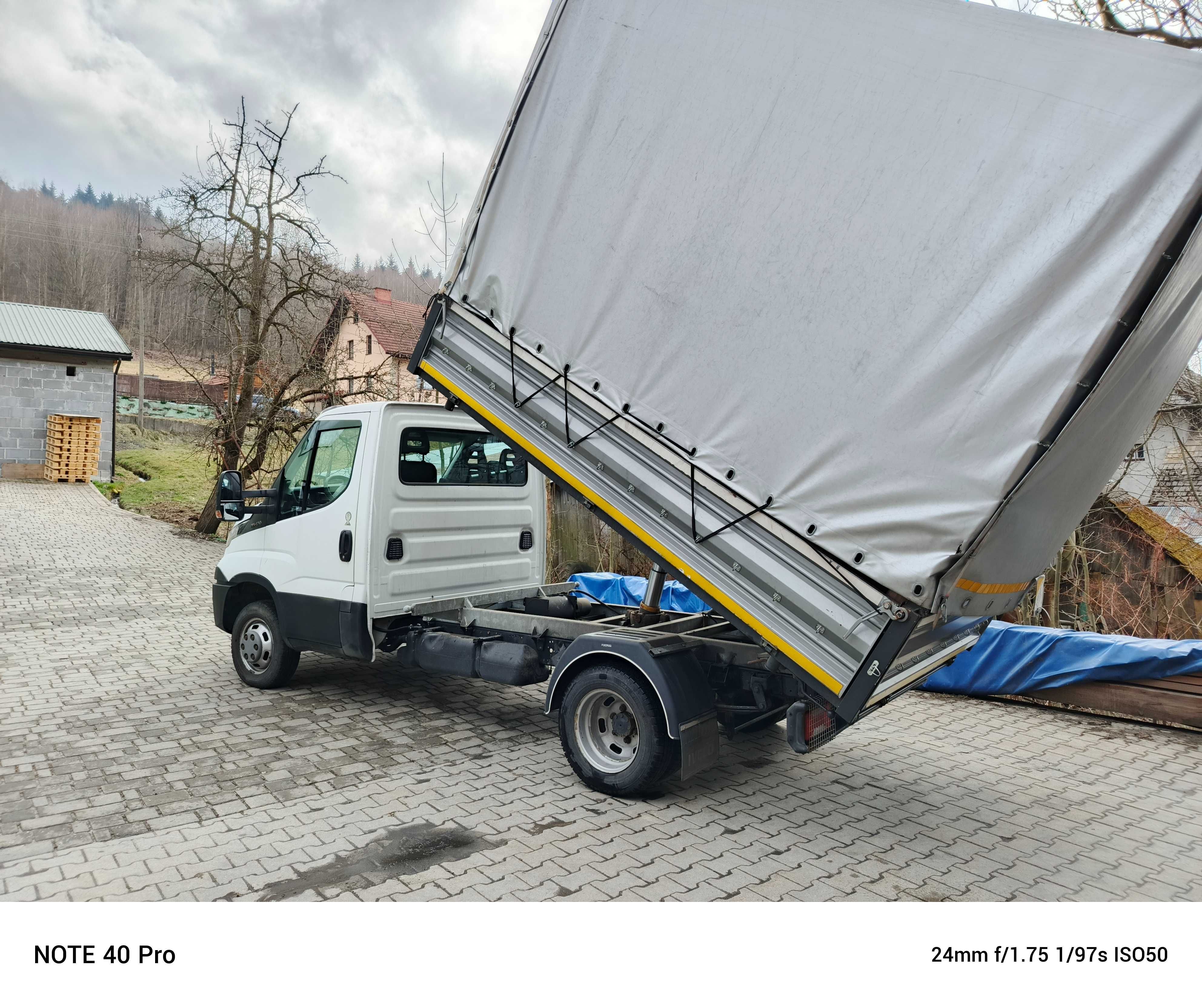 Iveco Daily wywrotka bliźniak