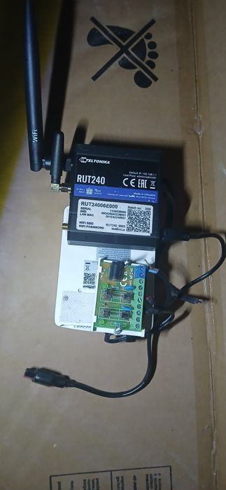 FMB920 + RUT240+ IPC-HUM8231-E2 Zestaw