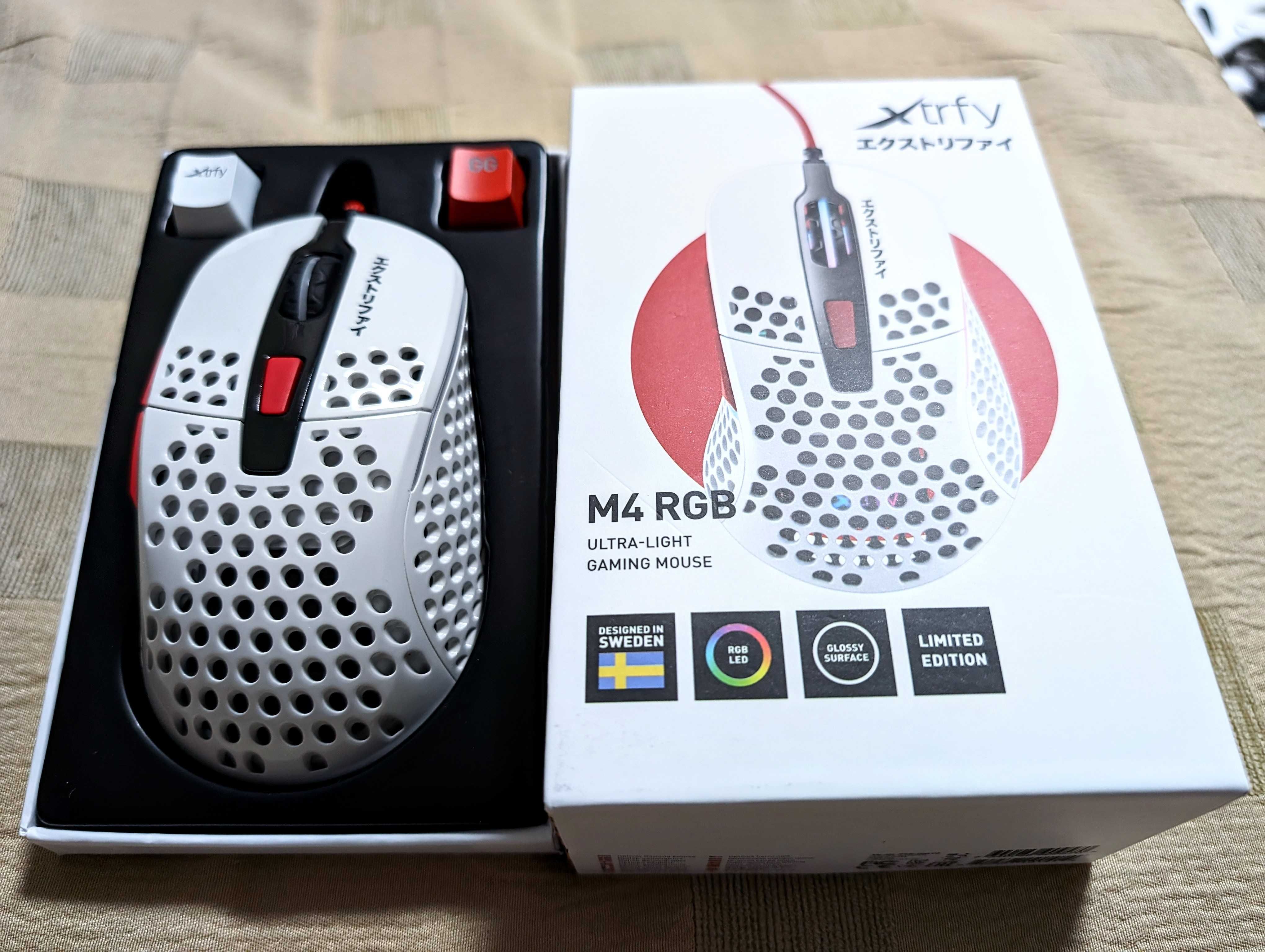 Комп'ютерна миша Xtrfy M4 RGB tokyo Limited Edition мишка