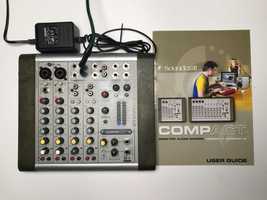 Мікшер  Soundcraft Compact 4, оригінальний блок, мануал