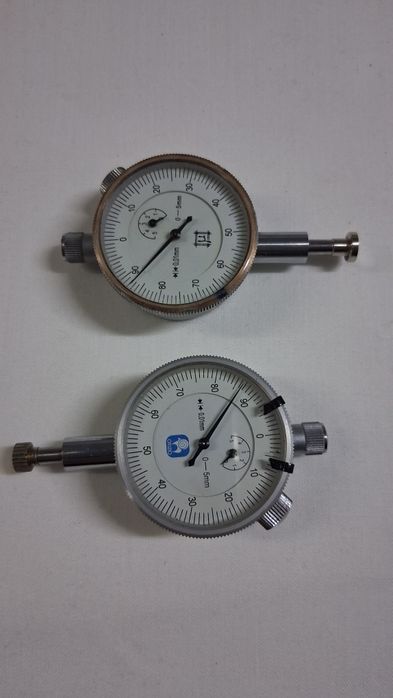 comparadores de 0,01 mm / 0-5mm