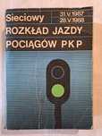 Sieciowy Rozkład Jazdy Pociągów PKP - 31.V.1987-28.V.1988