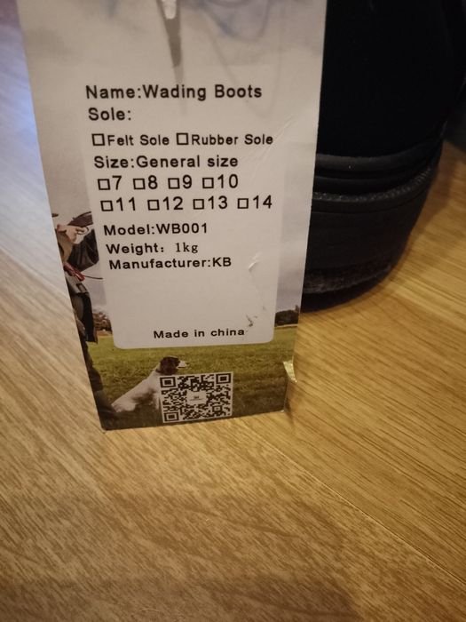 Buty Kylebooker do brodzenia w wodzie filcowe 45