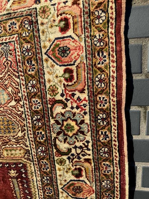 Antyczny jedwabny dywan turecki KAYSERIE 140x94 galeria 6 tyś