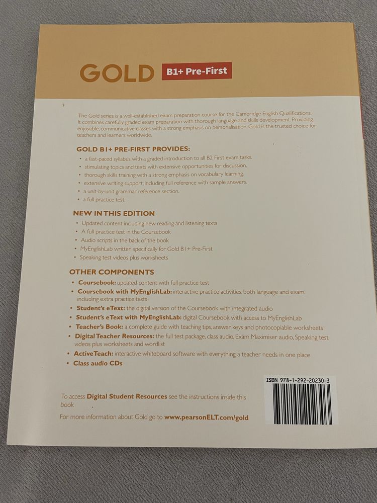 GOLD B1+ język angielski - nowa edycja