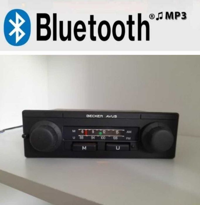 Radio Mercedes Becker AVUS z Bluetooth MP3 BE0803 w123 r107 w115 w124