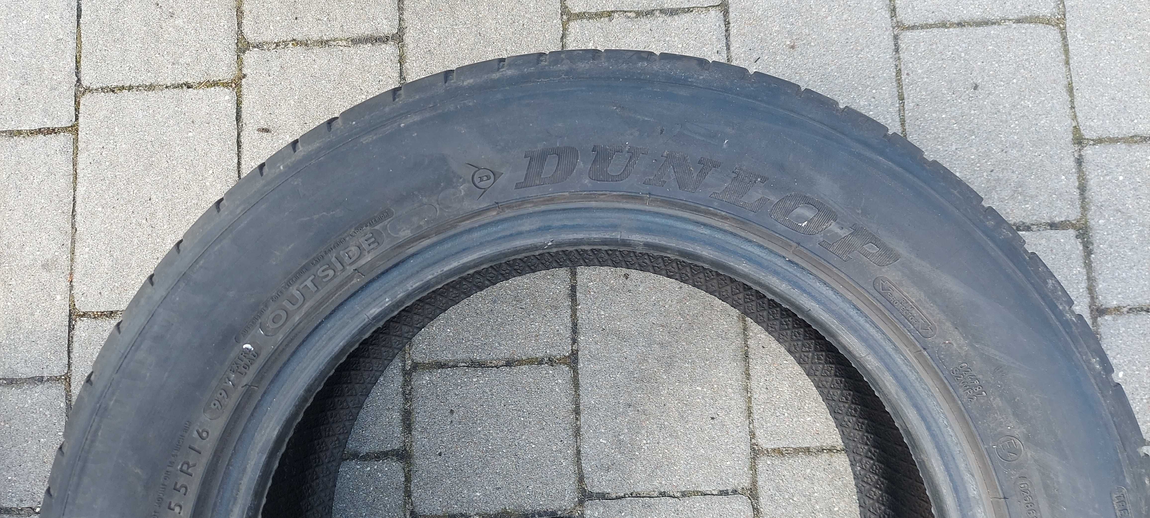 Opony letnie Dunlop 225/55R16 99V 2x4MM 2szt