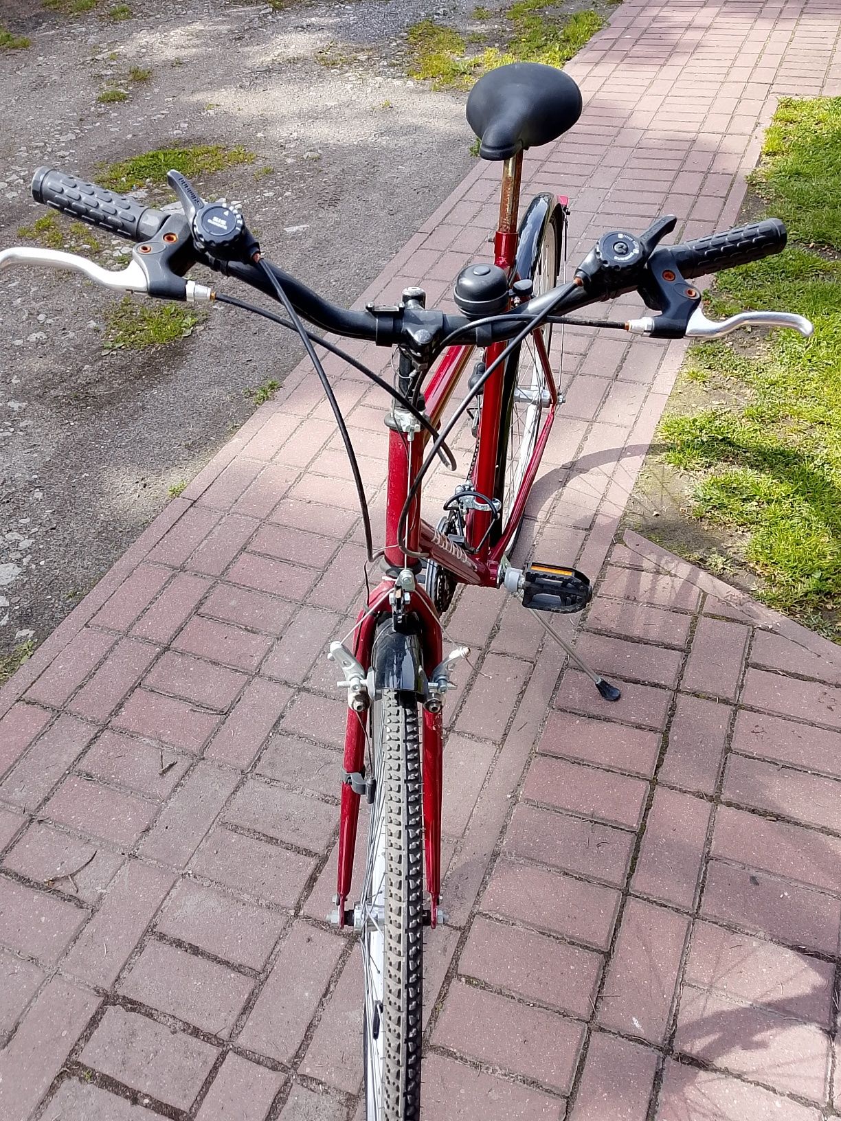 Rower 28 cal uszkodzony