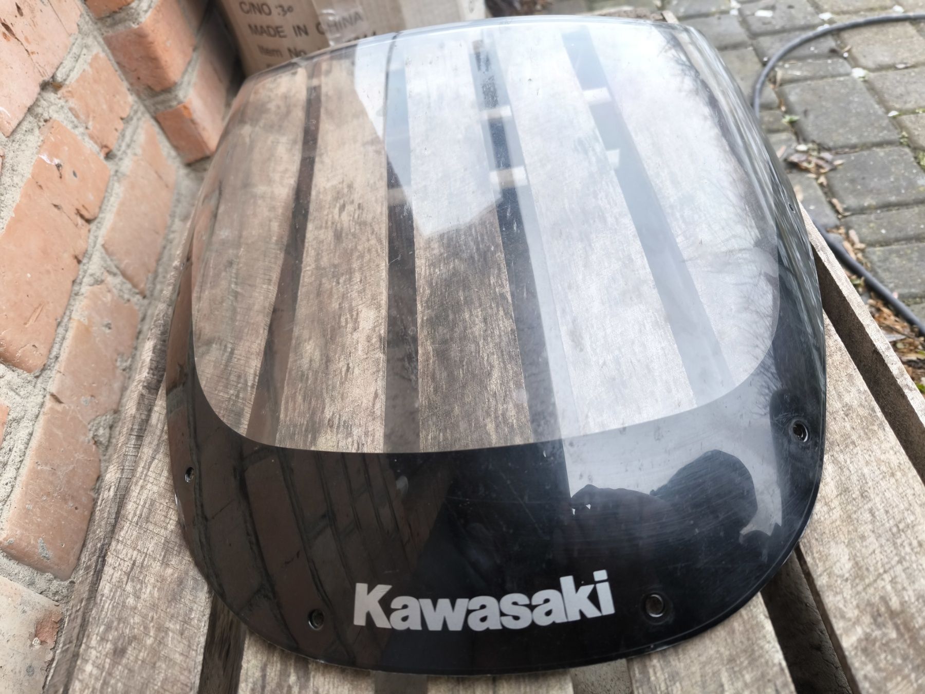 Вітрове скло на Kawasaki zx9r ninja