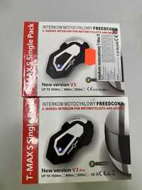 2x Interkom motocyklowy Freedconn T MAX S v3