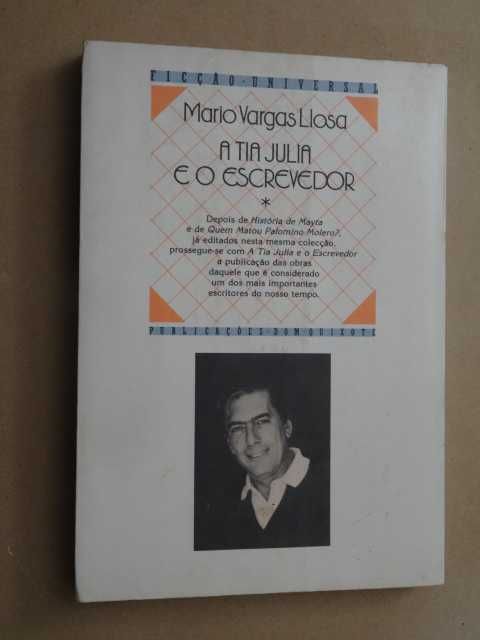 A Tia Julia e o Escrevedor de Mario Vargas Llosa - 1ª Edição