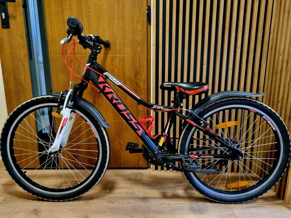 Kross Hexagon Rower dziecięcy Koła 24 cale Przerzutki Shimano