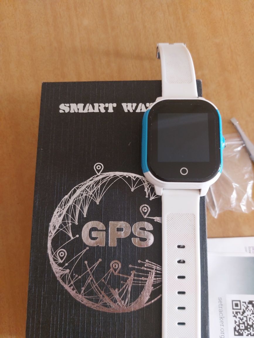 Детские водонепроницаемые смарт-часы с GPS JETIX DF50 Ellipse Aqua Blu