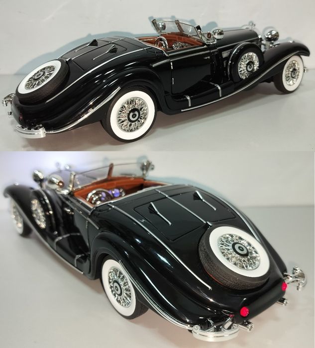Mercedes-Benz 500K кабриолет модель 1:18 фирма OK Металл звук свет