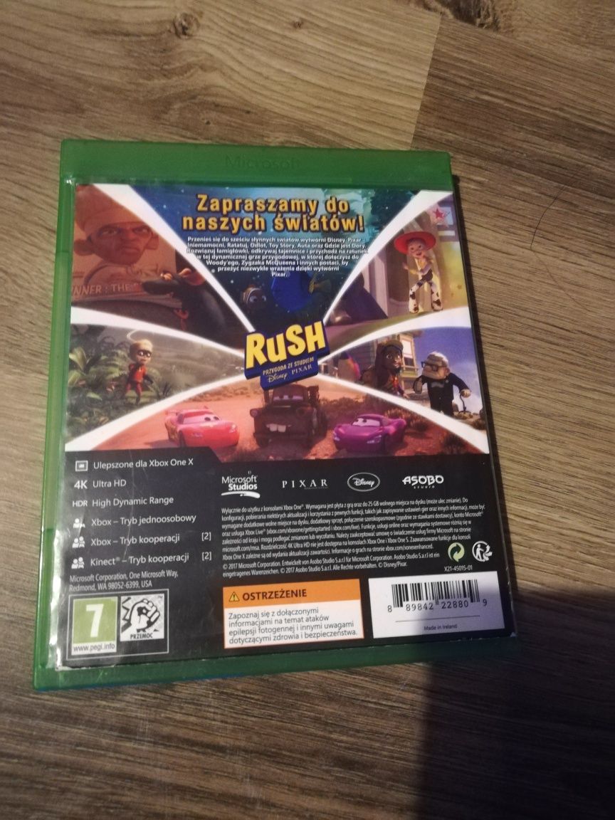 Rush Przygoda ze Studiem Pixar Xbox One