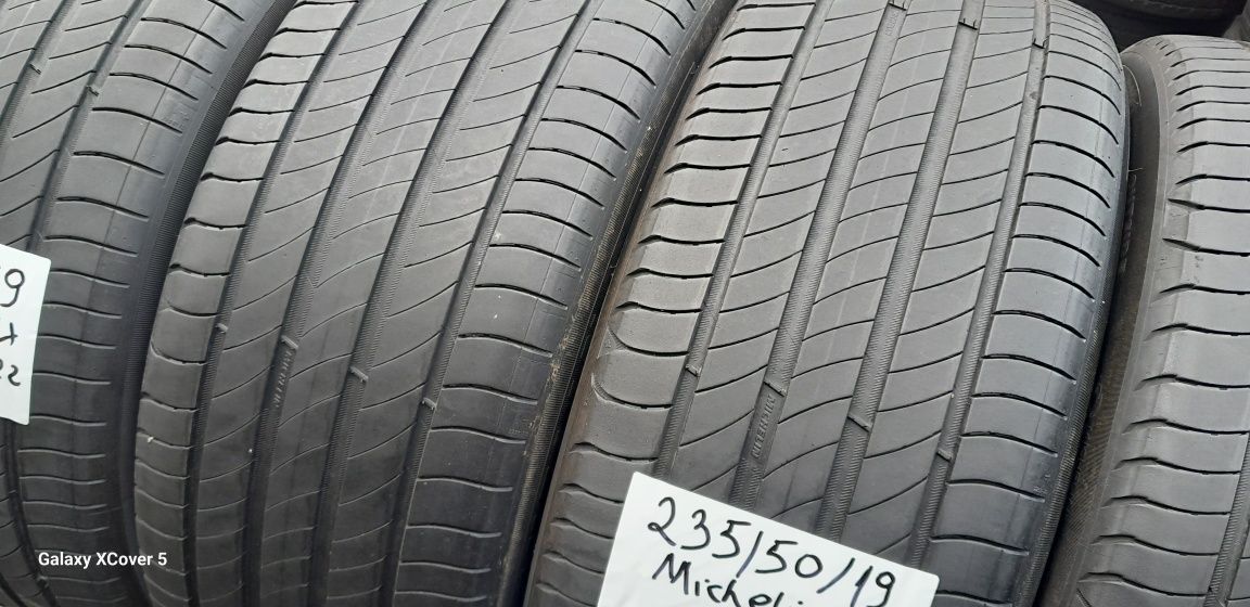 Opony Letnie 235÷50÷19÷.Firma MICHELIN.Rok 2022.Cena 700 zł kpl-4 szt