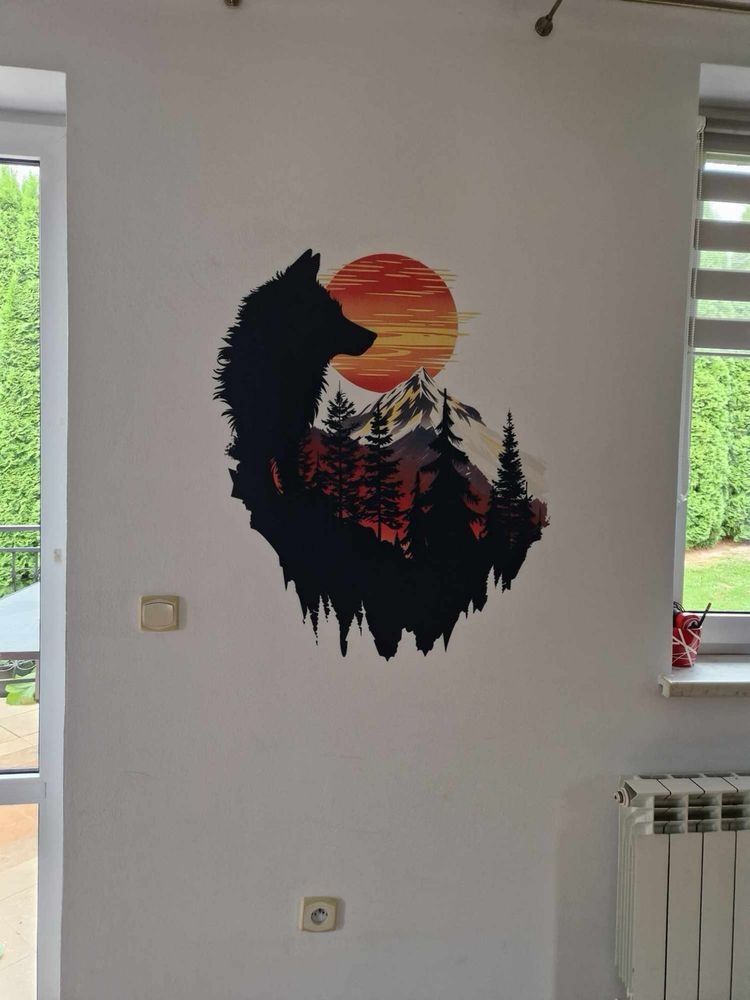 Druk Ścienny Paint Craft