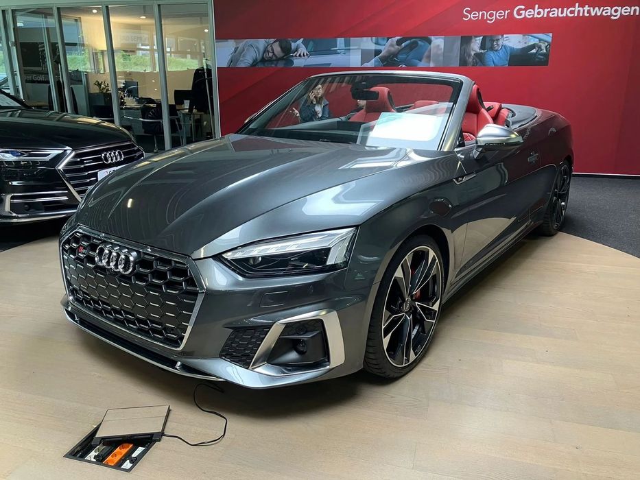 Audi S5 Cabrio Audi S5 Cabriolet Quattro - Bezwypadkowy, masaże, B&O, 360KM