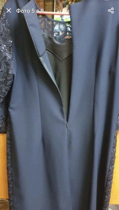 Шикарное платье, большой размер.