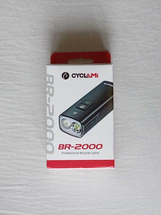 Cyclami BR2000 przednia lampka rowerowa